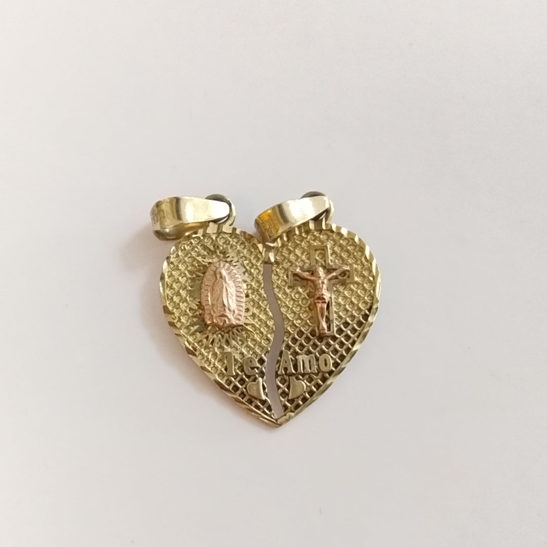MEDALLA RELIGIOSA ORO 10 K 1.8 GRMS (SEMINUEVO)