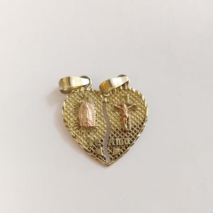 MEDALLA RELIGIOSA ORO 10 K 1.8 GRMS (SEMINUEVO)