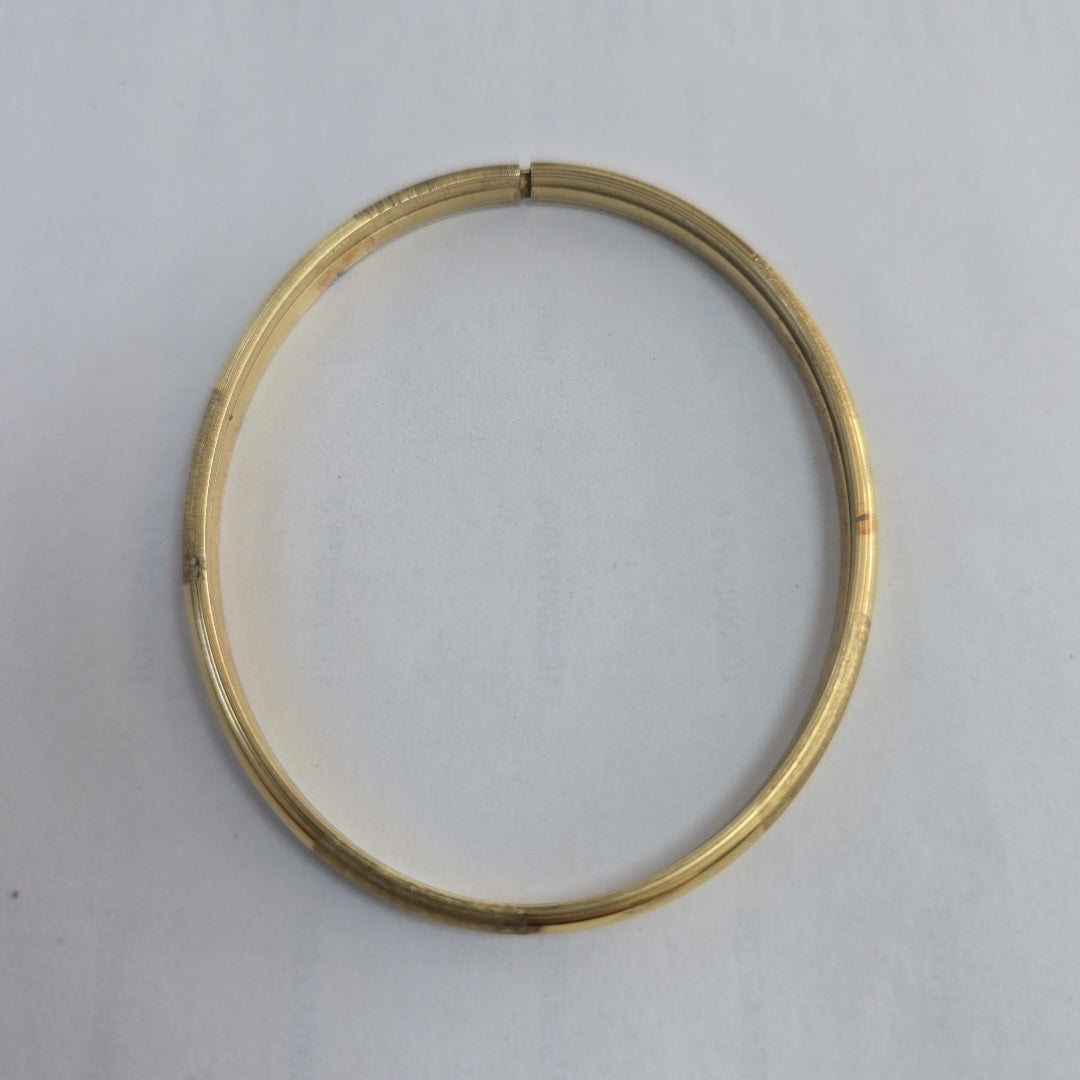 PULSERA RIGIDA ORO 14 K 6.2 GRMS (SEMINUEVO)