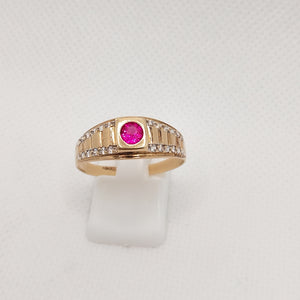 ANILLO ORO 10 K 2,50 GRMS (SEMINUEVO)