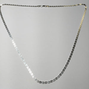 CADENA TEJIDO GUCHI PLATA .925 60 CM 8.9 GR (NUEVO)