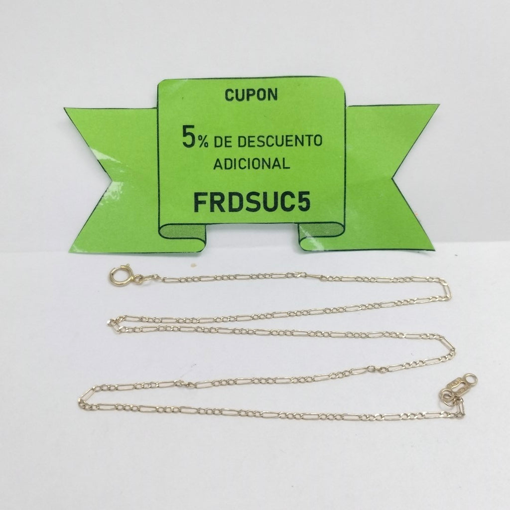 CADENA ORO 14 K 1.1 GRMS (SEMINUEVO)