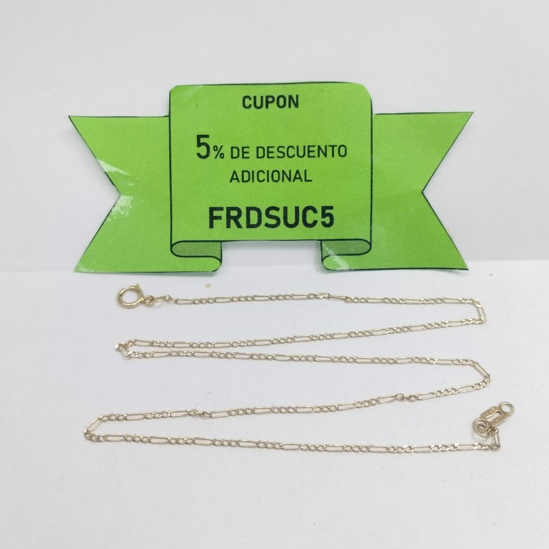 CADENA ORO 14 K 1.1 GRMS (SEMINUEVO)