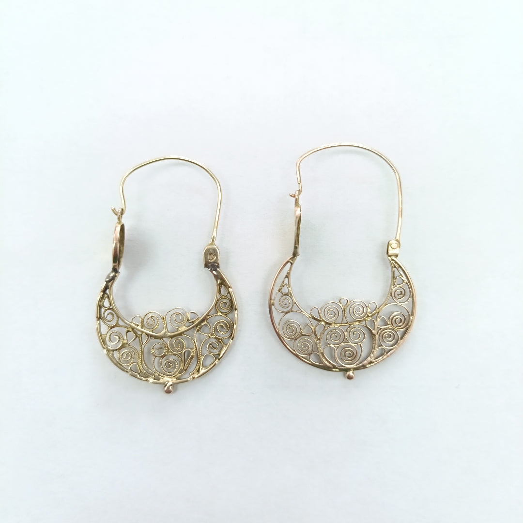 ARETES PAR ORO 8 K 3,80 GRMS (SEMINUEVO)