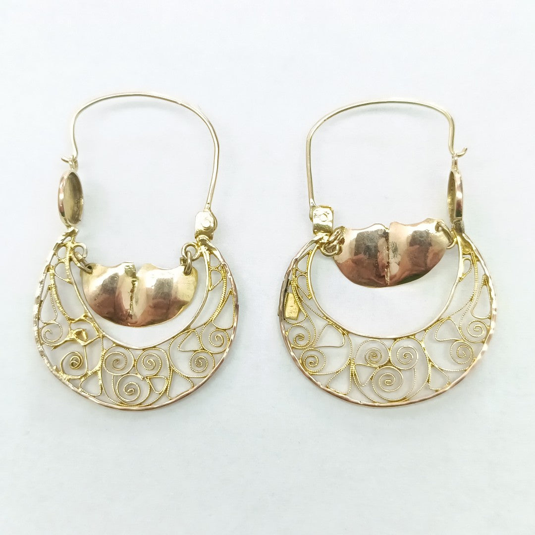 ARETES PAR ORO 8 K 3,10 GRMS (SEMINUEVO)