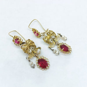 ARETES PAR ORO 8 K 3,60 GRMS (SEMINUEVO)
