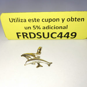 DIJE ORO,ORO BLANCO 10 K 1,60 GRMS (SEMINUEVO)
