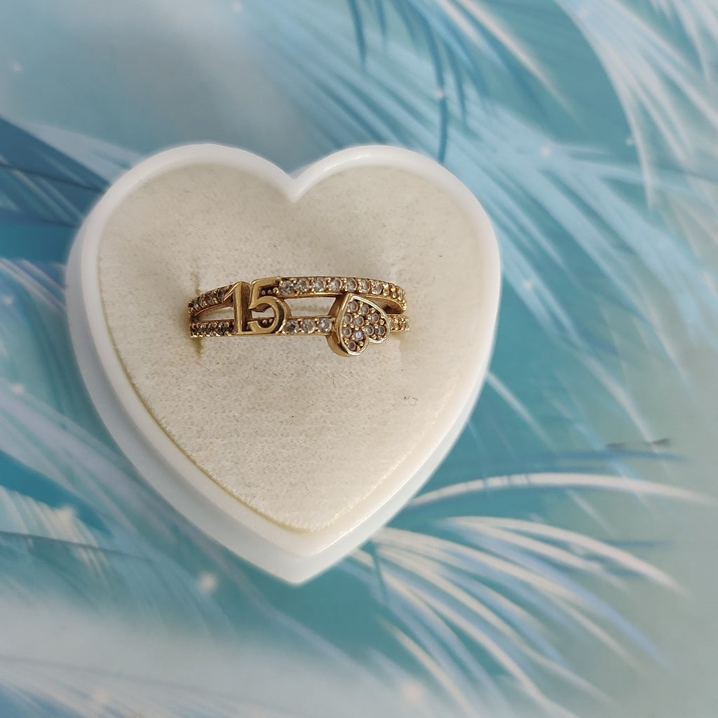 ANILLO ORO 14 K 2.2 GRMS (SEMINUEVO)