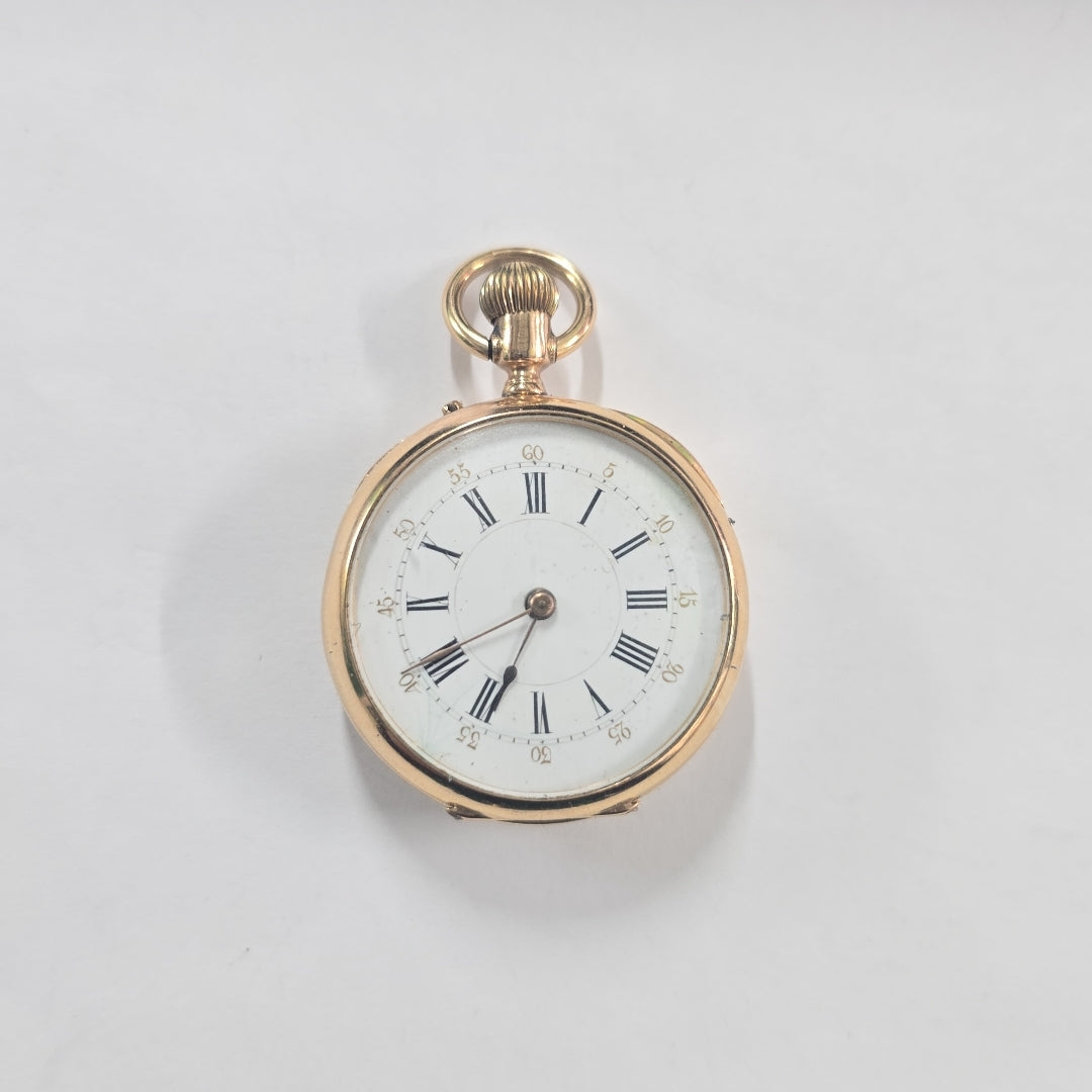 RELOJ CAJA Y PULSO ORO ORO 18 K 29.1 GRMS (SEMINUEVO)