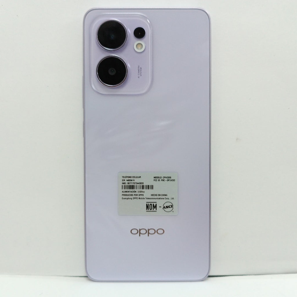 CELULAR OPPO  RENO 13F 5G CPH2699 (2025) 256 GB 12 GB RAM (SEMINUEVO)
