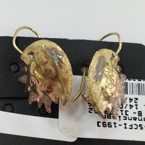 ARETES PAR ORO 10 K 1.5 GRMS (SEMINUEVO)