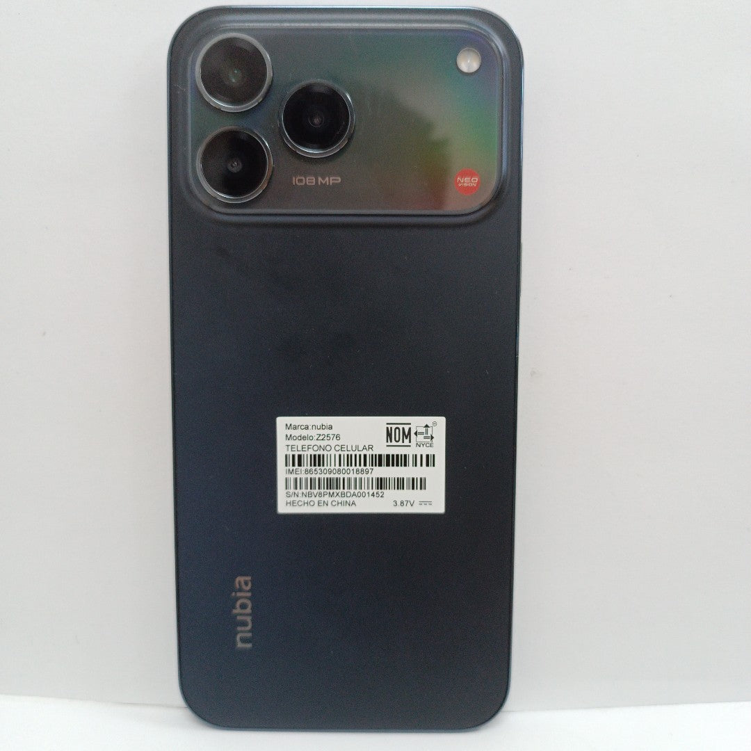 CELULAR NUBIA  V80 PRO Z2576 (2025) 256 GB 8 GB RAM (SEMINUEVO)