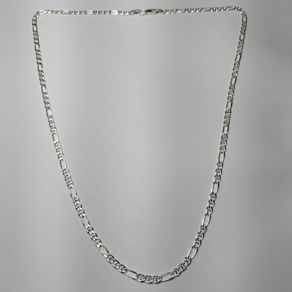 CADENA TEJIDO MARINERO PLATA .925 55 CM 7.8 GR (NUEVO)