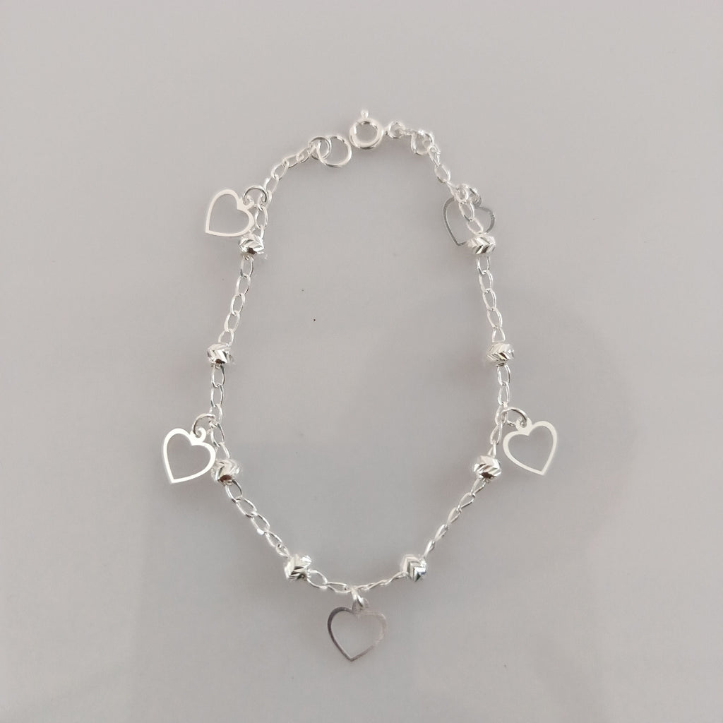 PULSERA TEJIDO ESPECIAL PLATA .925 18 CM 2.7 GR (NUEVO)