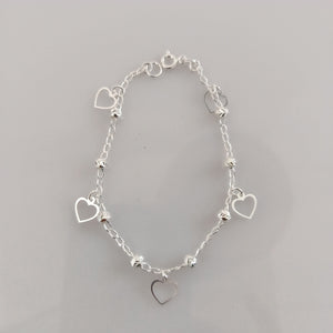 PULSERA TEJIDO ESPECIAL PLATA .925 18 CM 2.7 GR (NUEVO)