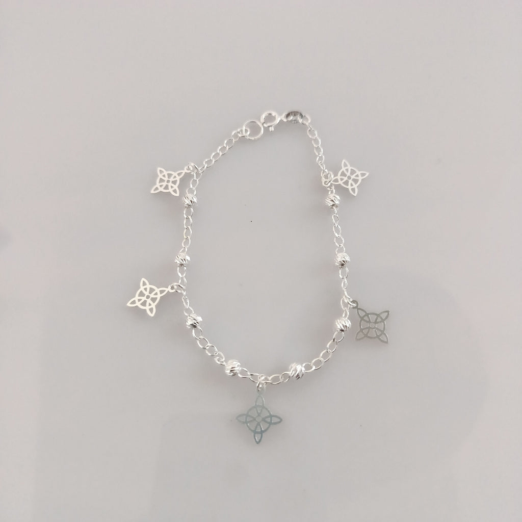 PULSERA TEJIDO ESPECIAL PLATA .925 18 CM 3.1 GR (NUEVO)