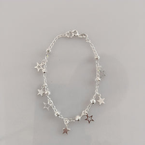 PULSERA TEJIDO ESPECIAL PLATA .925 18 CM 3 GR (NUEVO)