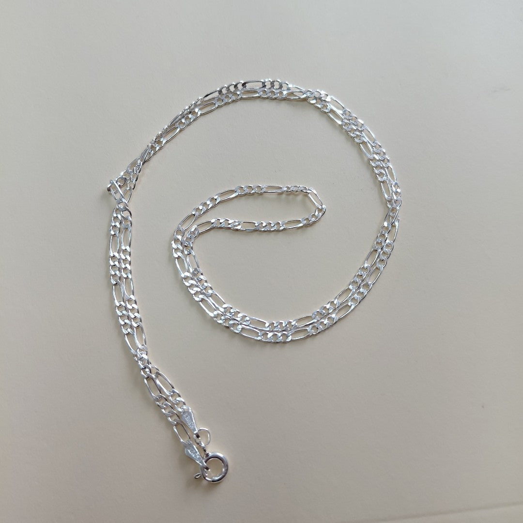 CADENA TEJIDO 3X1 PLATA .925 55 CM 4.5 GR (NUEVO)