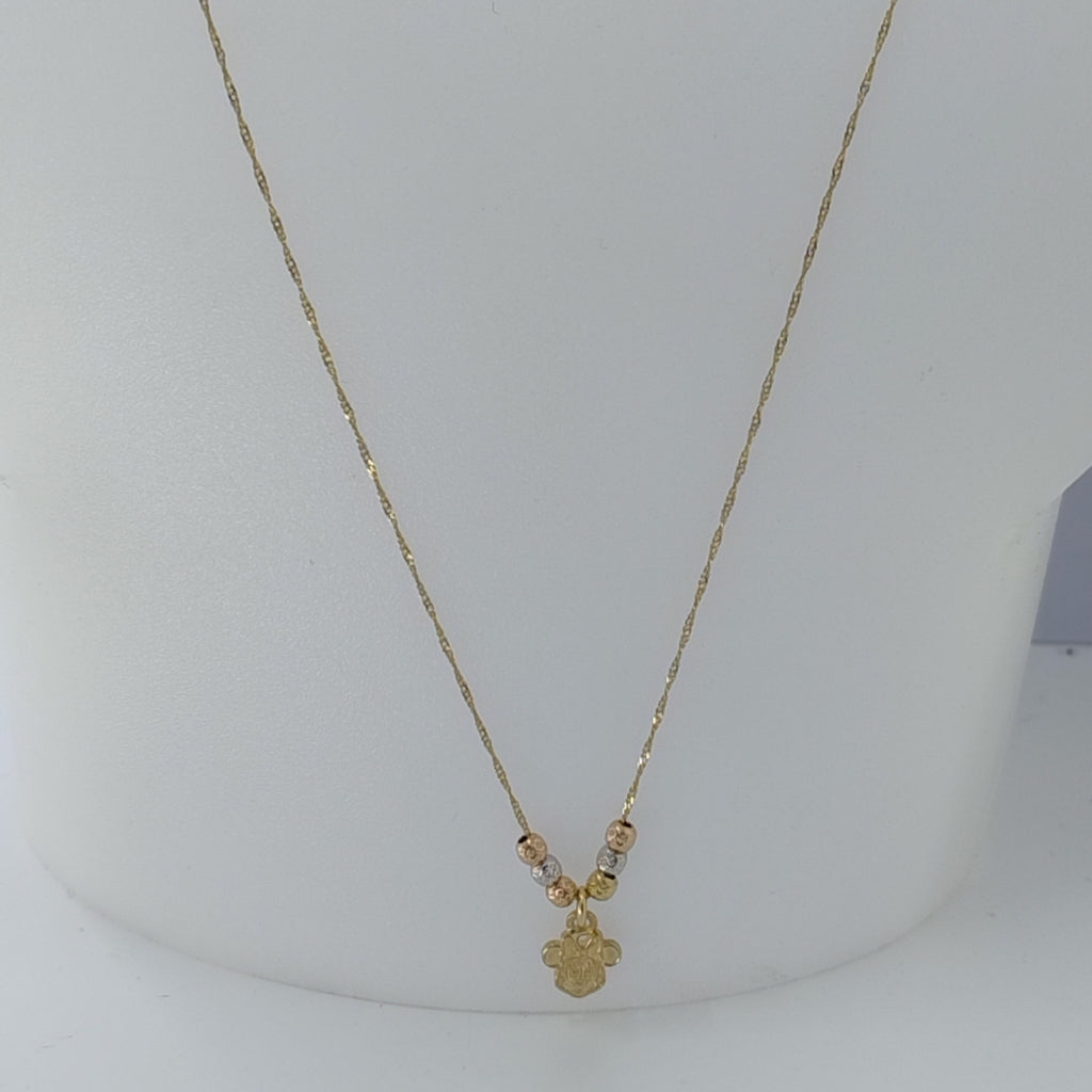GARGANTILLA ORO 14 K 1.7 GRMS (SEMINUEVO)
