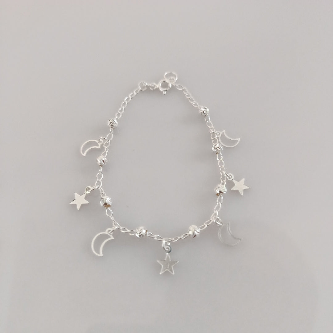 PULSERA TEJIDO TEJIDO ESPECIAL PLATA .925 18 CM 3.1 GR (NUEVO)
