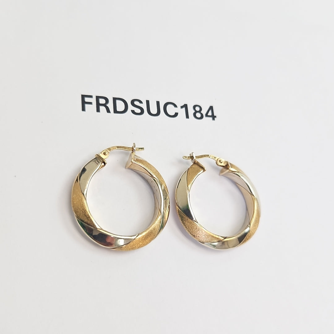 ARRACADAS PAR ORO 14 K 5.6 GRMS (SEMINUEVO)