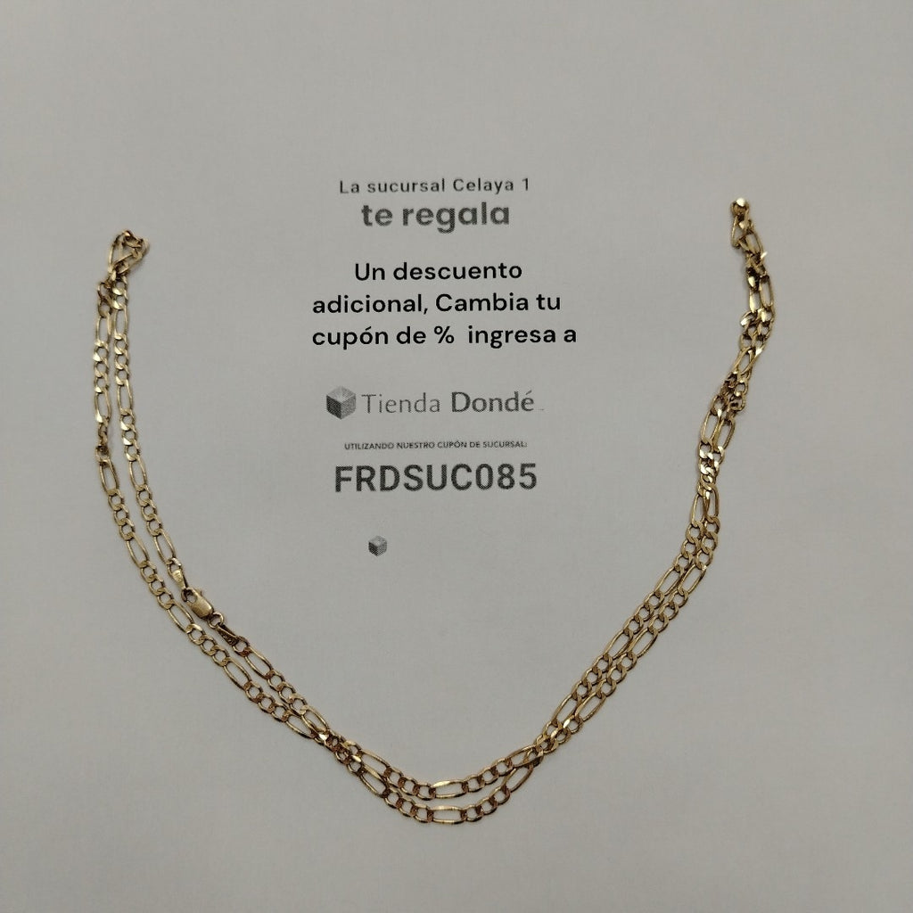 CADENA ORO 14 K 8 GRMS (SEMINUEVO)
