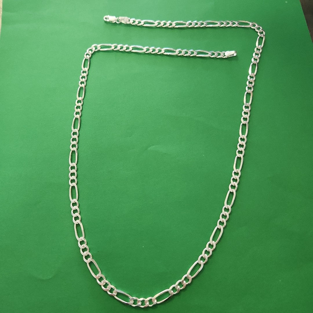 CADENA TEJIDO 3X1 PLATA .925 60 CM 17.6 GR (NUEVO)