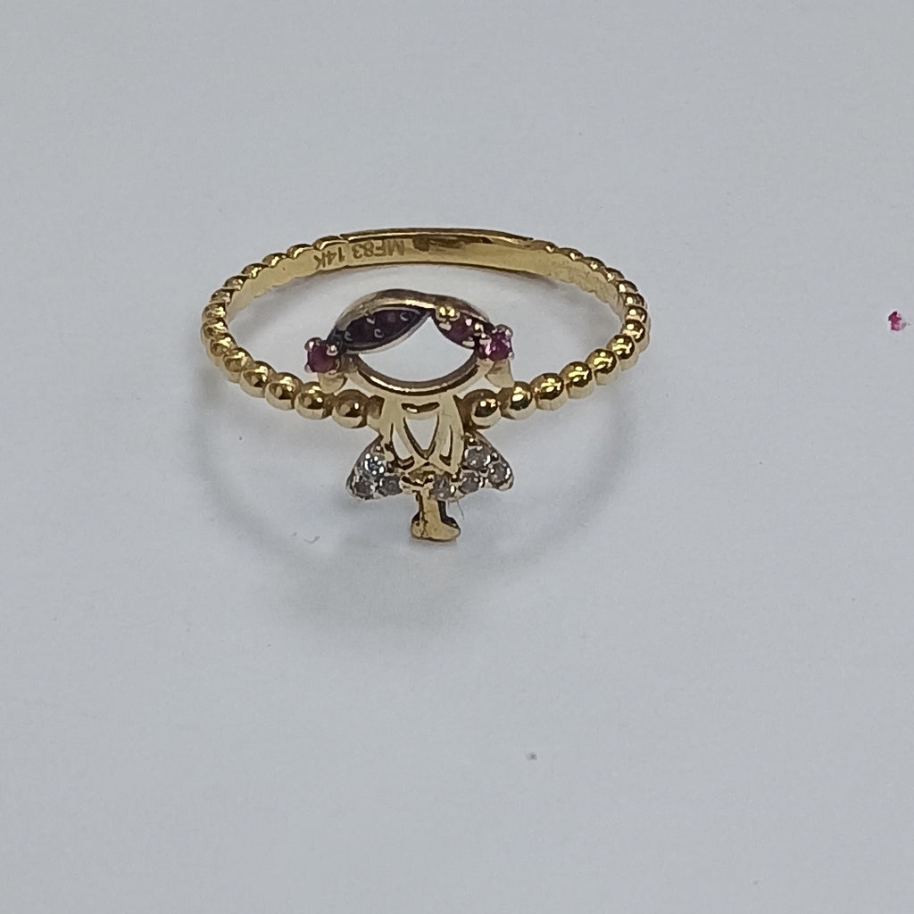ANILLITO ORO 14 K 1.4 GRMS (SEMINUEVO)