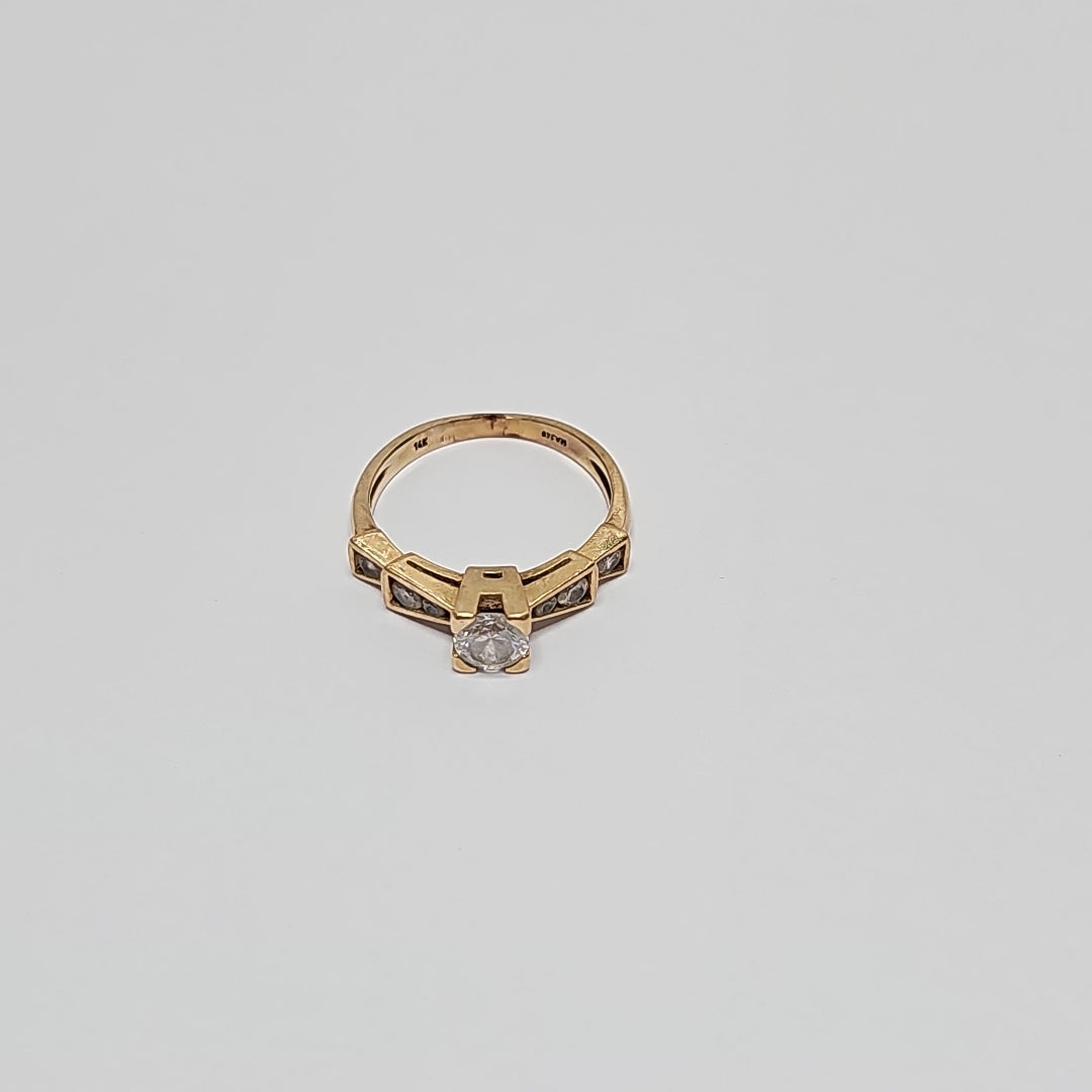 ANILLITO ORO 14 K 3.3 GRMS (SEMINUEVO)