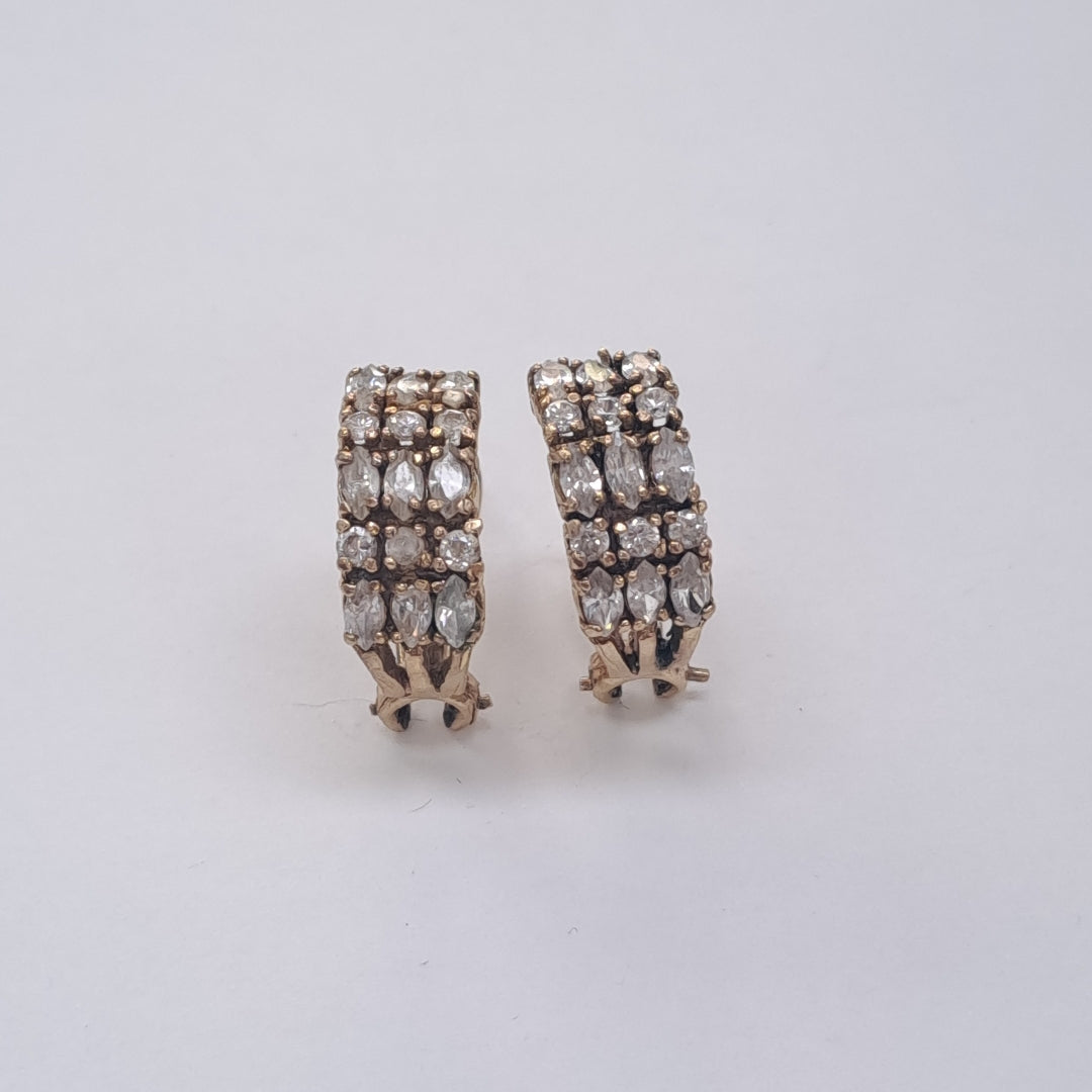 ARETES PAR ORO 10 K 5 GRMS (SEMINUEVO)