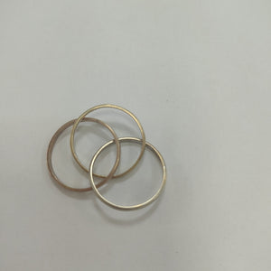 ANILLITO ORO 14 K 3.6 GRMS (SEMINUEVO)