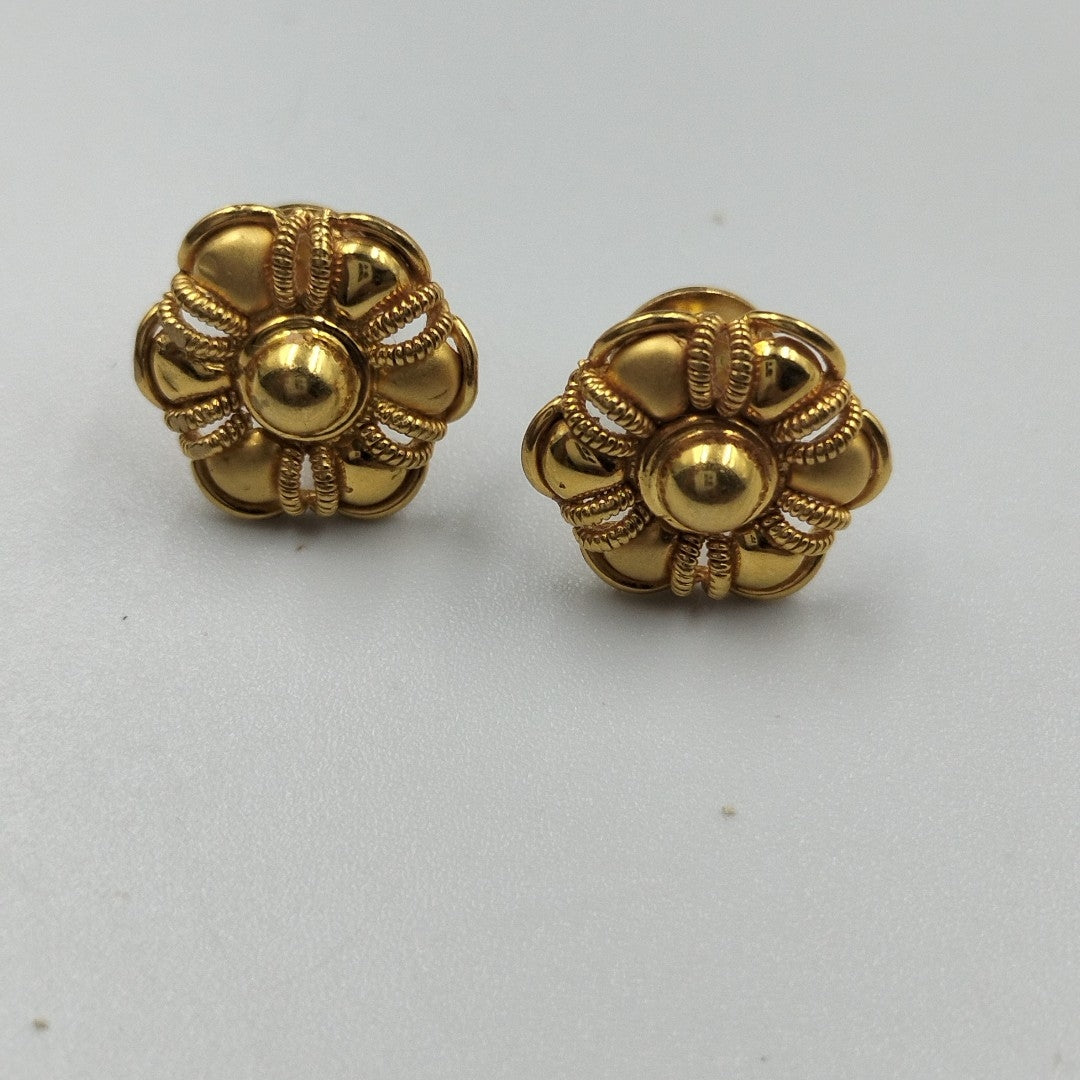 BROQUELES PAR ORO 18 K 3,70 GRMS (SEMINUEVO)