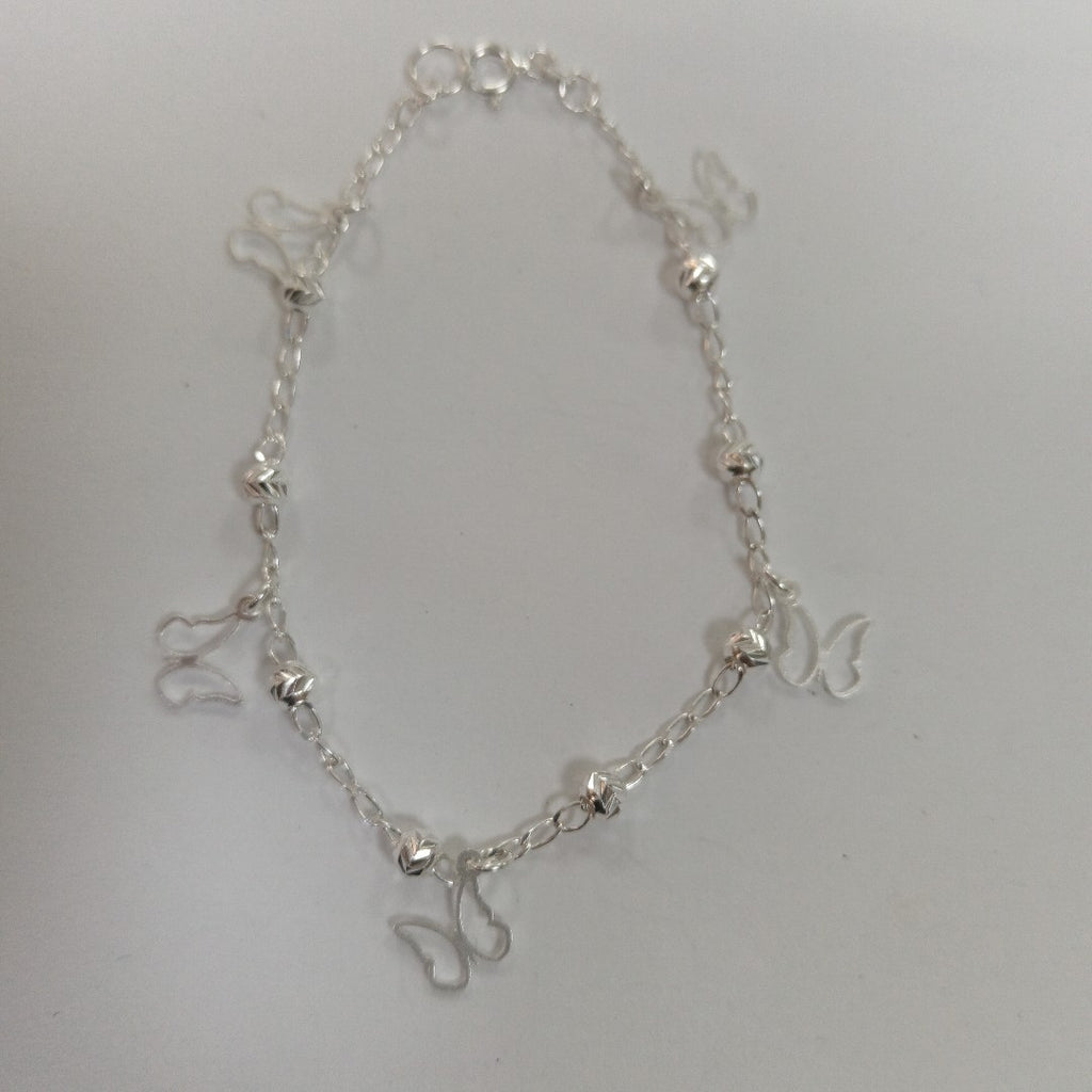 PULSERA TEJIDO ESPECIAL PLATA .925 18 CM 2.8 GR (NUEVO)
