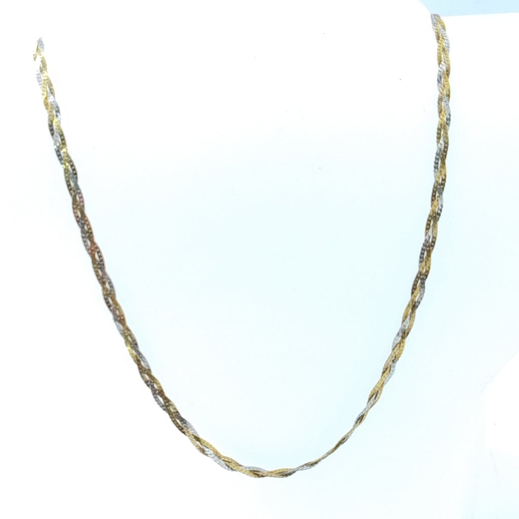 CADENA ORO,ORO COMBINADO 14 K 5,20 GRMS (SEMINUEVO)