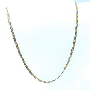 CADENA ORO,ORO COMBINADO 14 K 5,20 GRMS (SEMINUEVO)