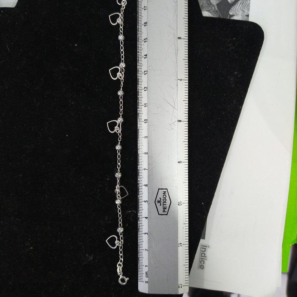 PULSERA TEJIDO ESPECIAL PLATA .925 18 CM 2.7 GR (NUEVO)