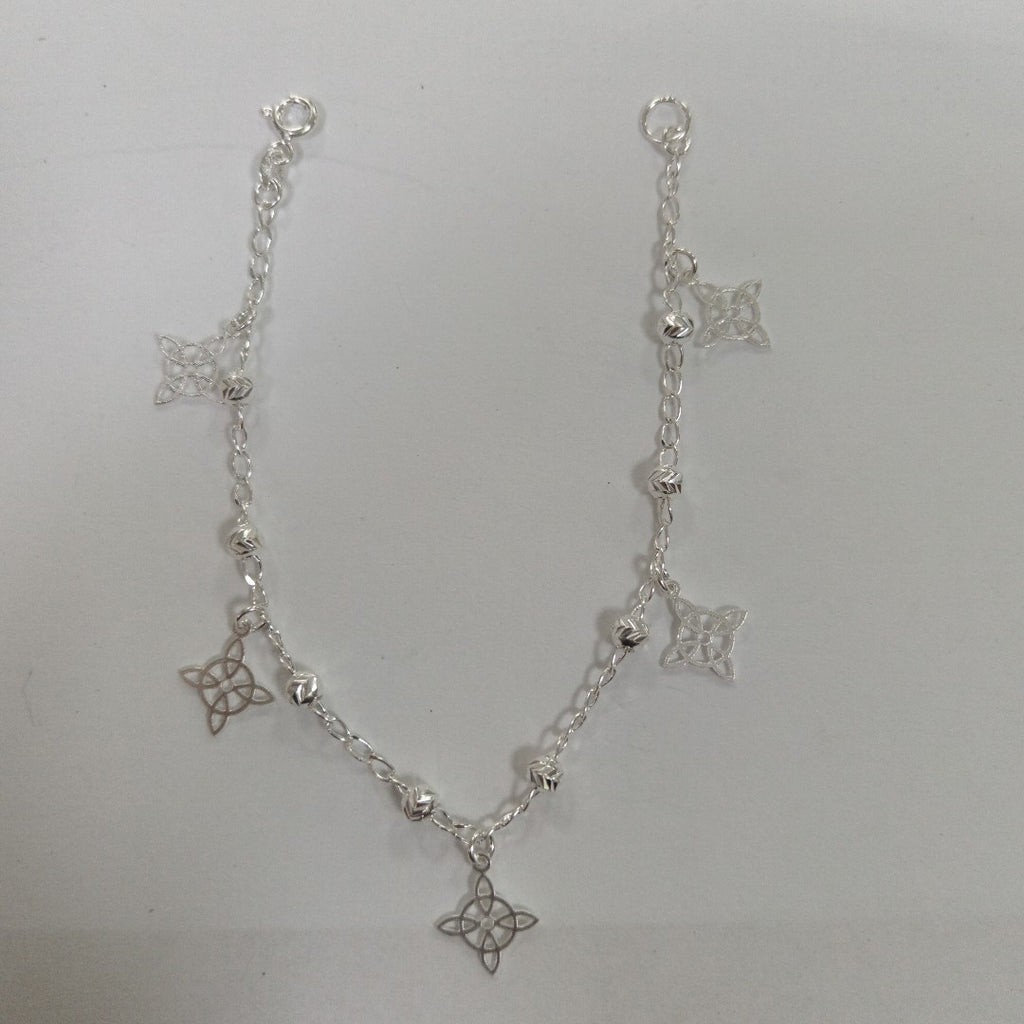 PULSERA TEJIDO ESPECIAL PLATA .925 18 CM 3.1 GR (NUEVO)