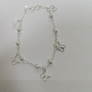 PULSERA TEJIDO ESPECIAL PLATA .925 18 CM 2.8 GR (NUEVO)