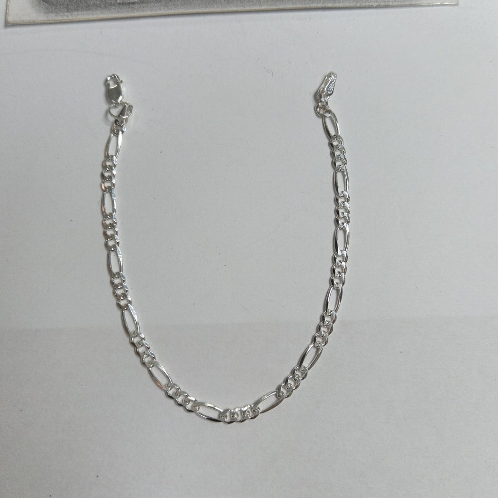 PULSERA TEJIDO 3X1 PLATA .925 18 CM 2.7 GR (NUEVO)