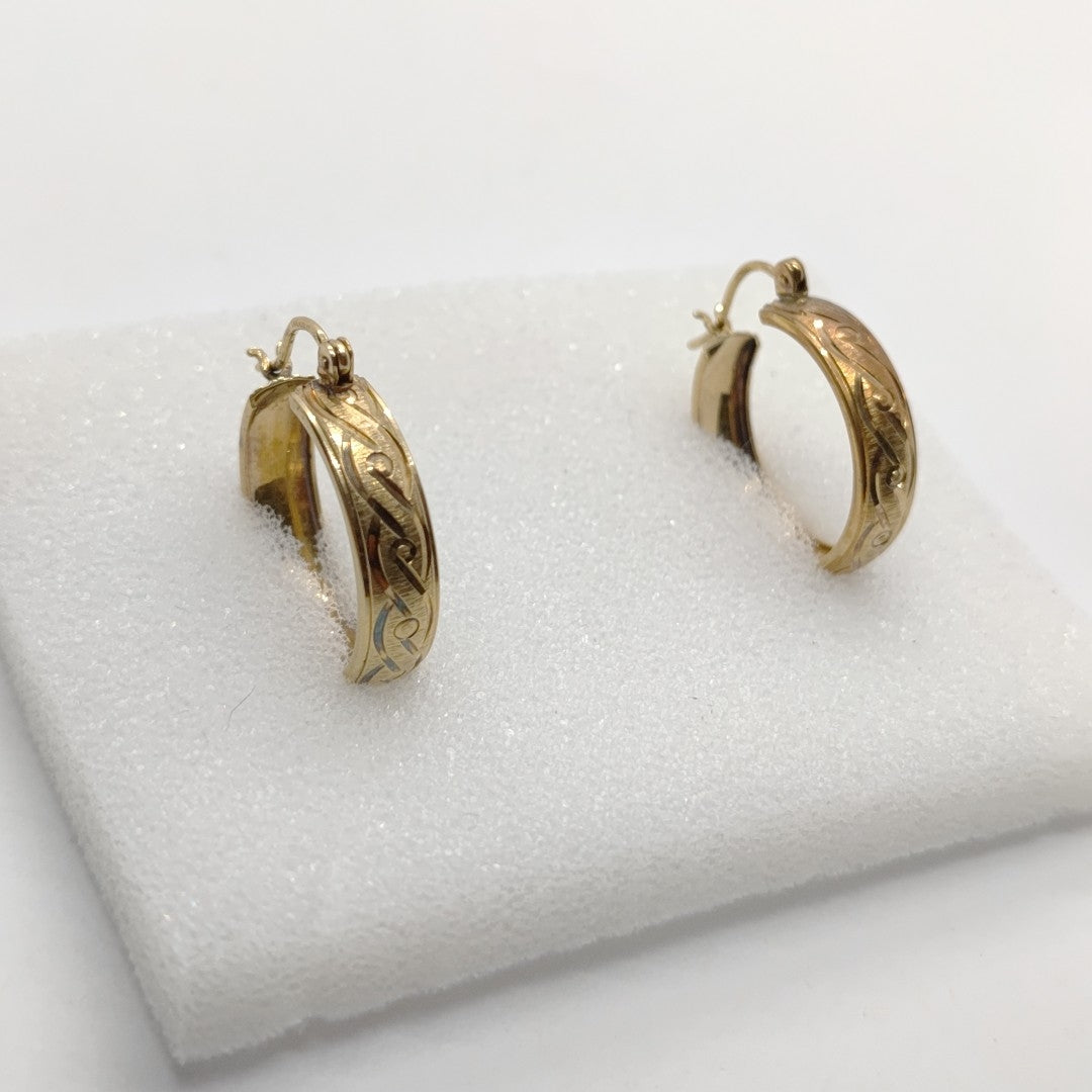 ARRACADAS PAR ORO 10 K 2,90 GRMS (SEMINUEVO)