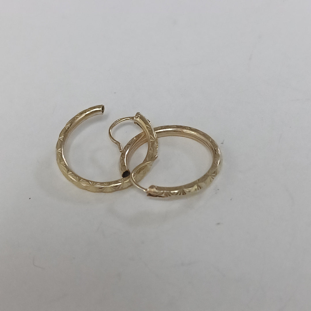 ARRACADAS PAR ORO 10 K 2.3 GRMS (SEMINUEVO)