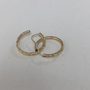 ARRACADAS PAR ORO 10 K 2.3 GRMS (SEMINUEVO)