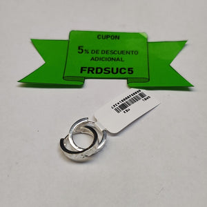 ARRACADAS LABRADAS PLATA .925 3.3 GR (NUEVO)