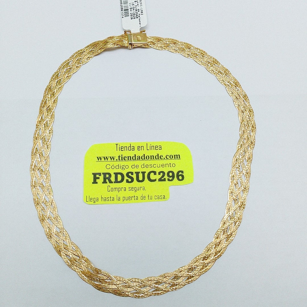 GARGANTILLA ORO 14 K 17 GRMS (SEMINUEVO)