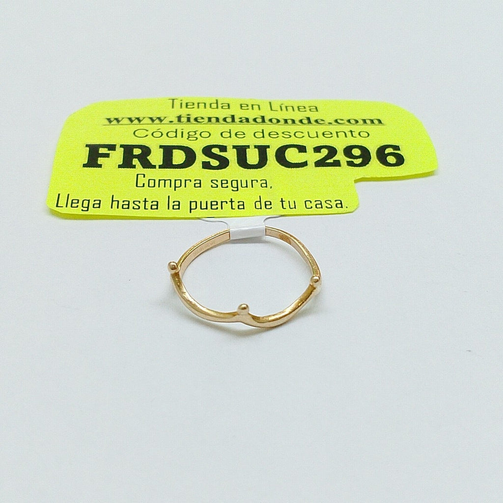 ANILLITO ORO 14 K 1.2 GRMS (SEMINUEVO)