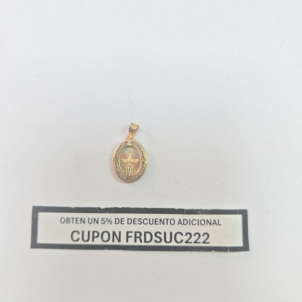 MEDALLA RELIGIOSA ORO 10 K 0.8 GRMS (SEMINUEVO)