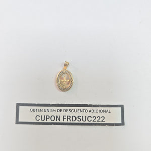 MEDALLA RELIGIOSA ORO 10 K 0.8 GRMS (SEMINUEVO)