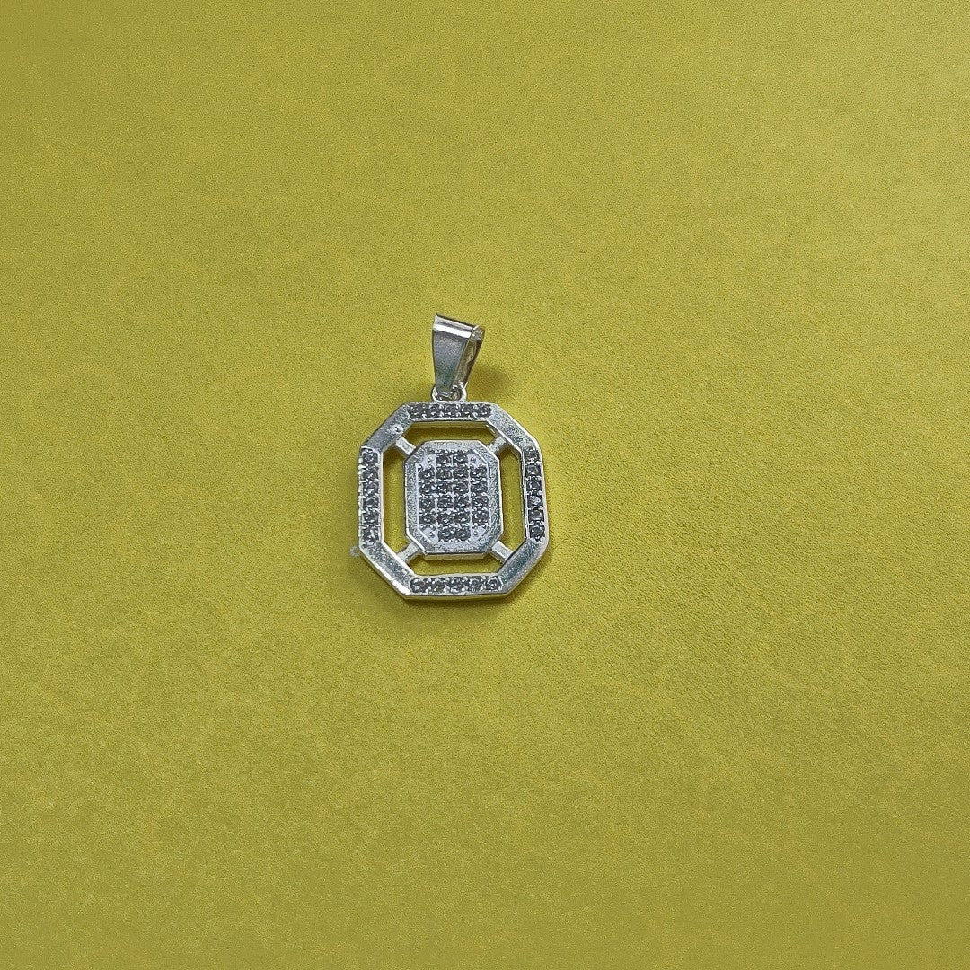 DIJE C/CIRCONIAS PLATA .925 3.4 GR (NUEVO)
