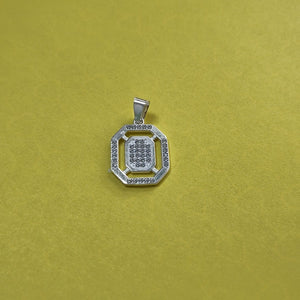DIJE C/CIRCONIAS PLATA .925 3.4 GR (NUEVO)