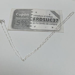 CADENA TEJIDO 3X1 PLATA .925 50 CM 2.2 GR (NUEVO)